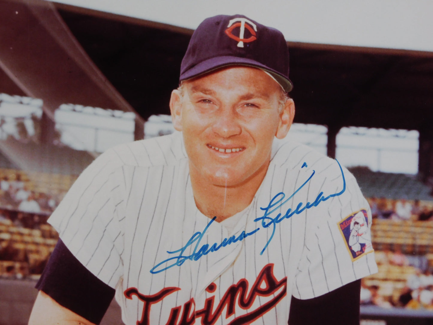 Harmon Killebrew Signed Autographed 8x10 Photo Minnesota Twins HOF JSA COA