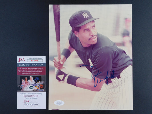 Dave Winfield Signed Autographed 8x10 Photo New York Yankees HOF JSA COA