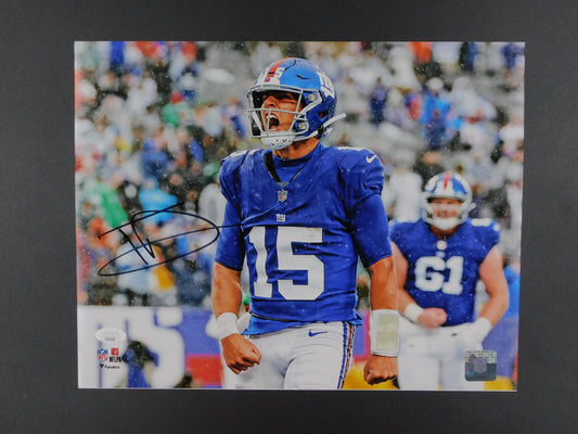 Tommy DeVito Signed Autographed 11x14 Photo New York Giants Cutlets JSA COA