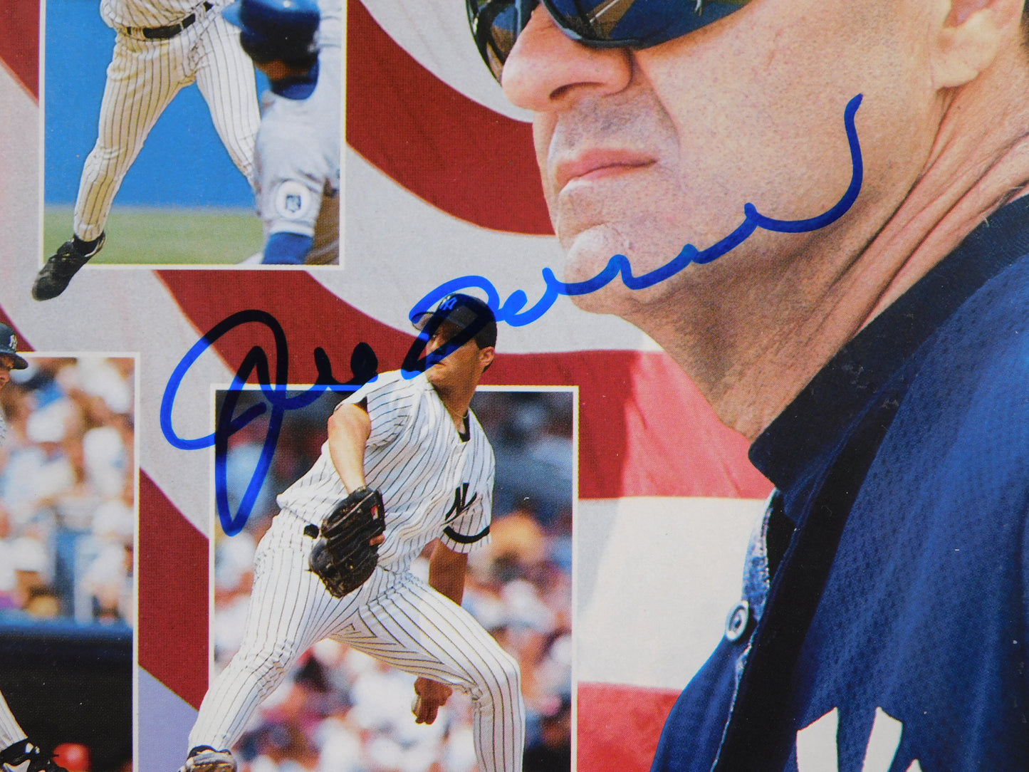 Joe Torre Signed Full New York Yankees 1996 ALDS Scorebook Program Champ JSA COA