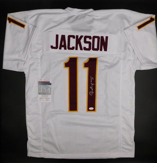 Dexter Jackson Signed Autographed Florida State White Football Jersey JSA COA