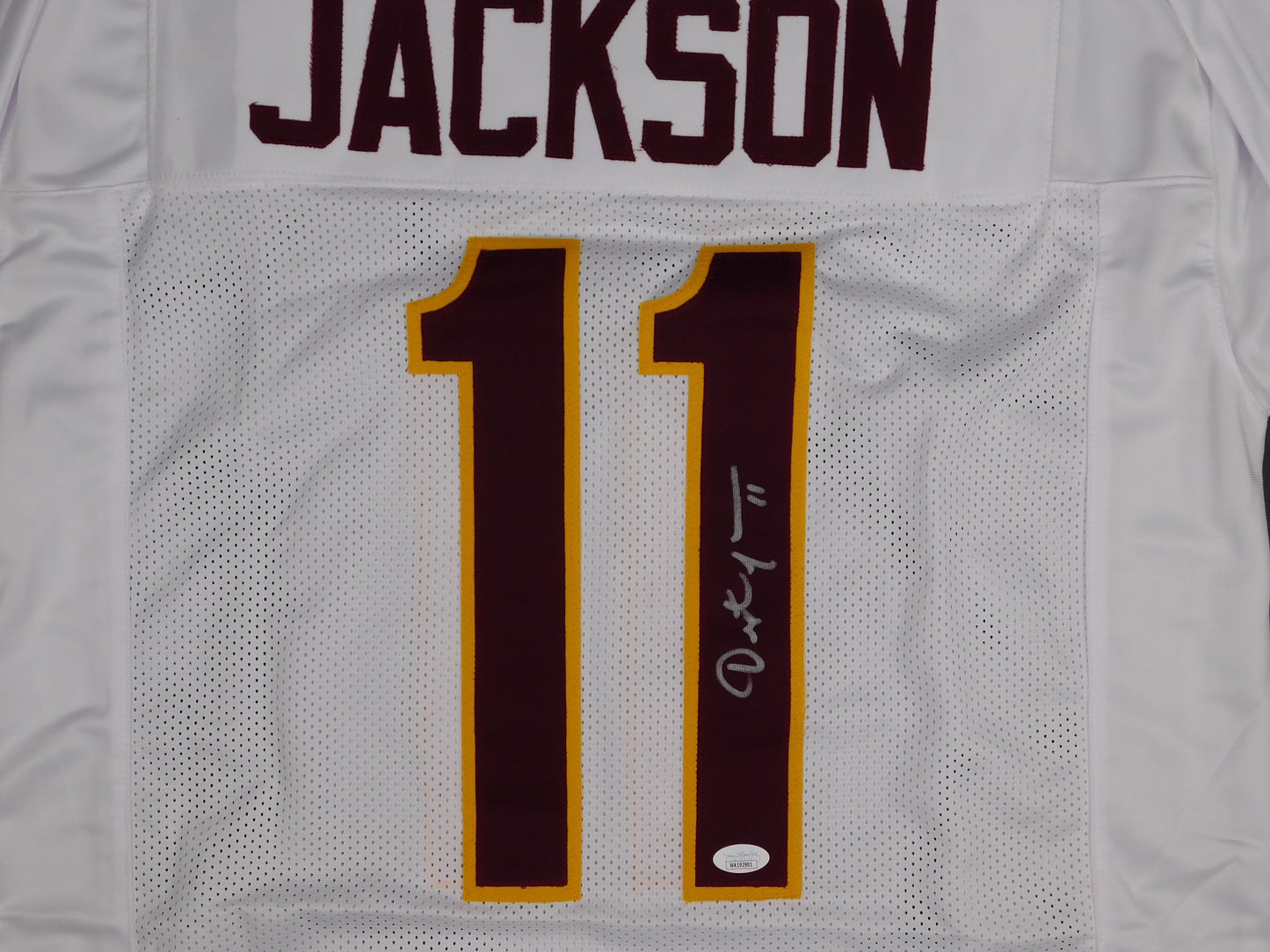 Dexter Jackson Signed Autographed Florida State White Football Jersey JSA COA