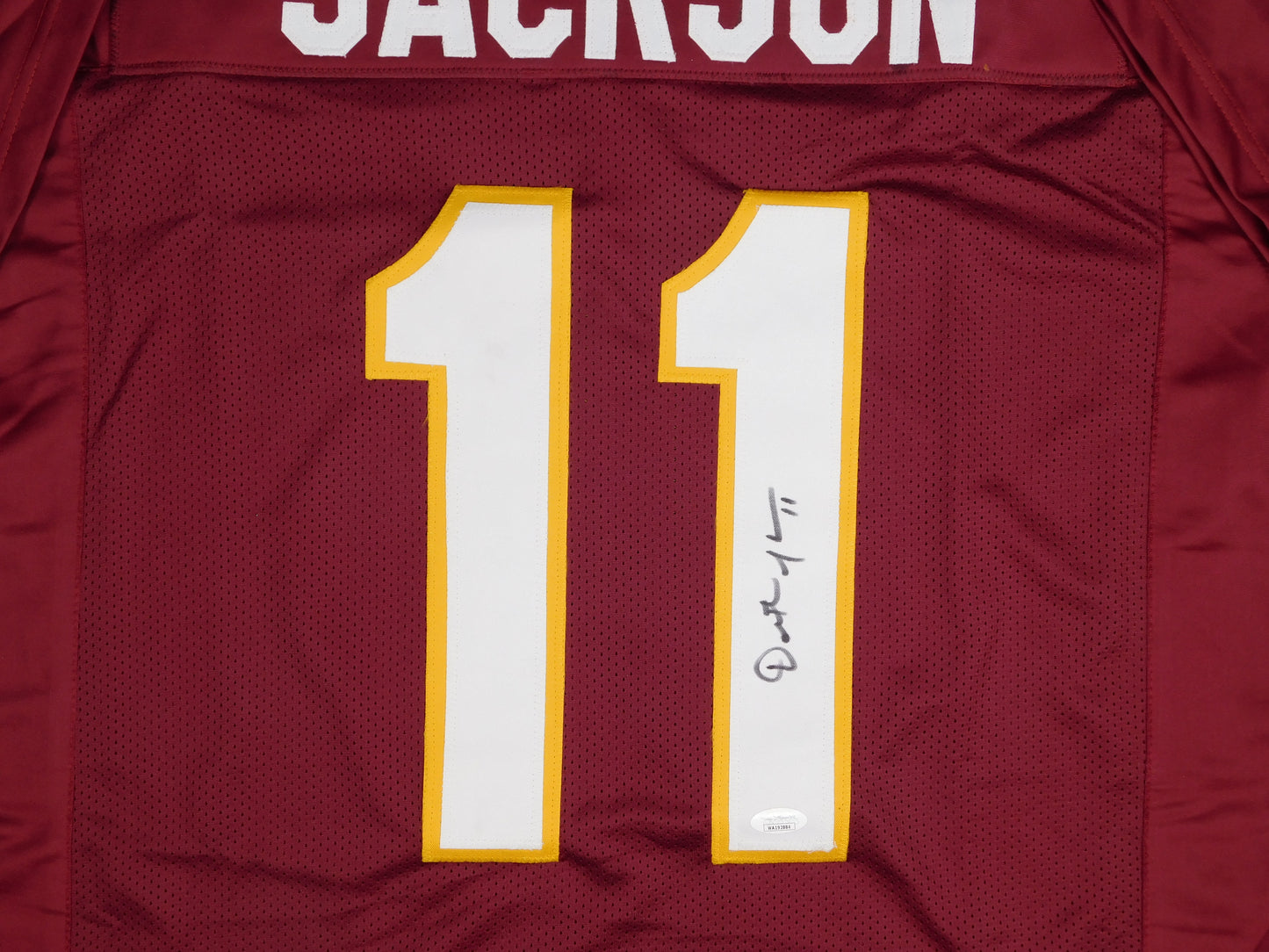 Dexter Jackson Signed Autographed Florida State Red Football Jersey JSA COA