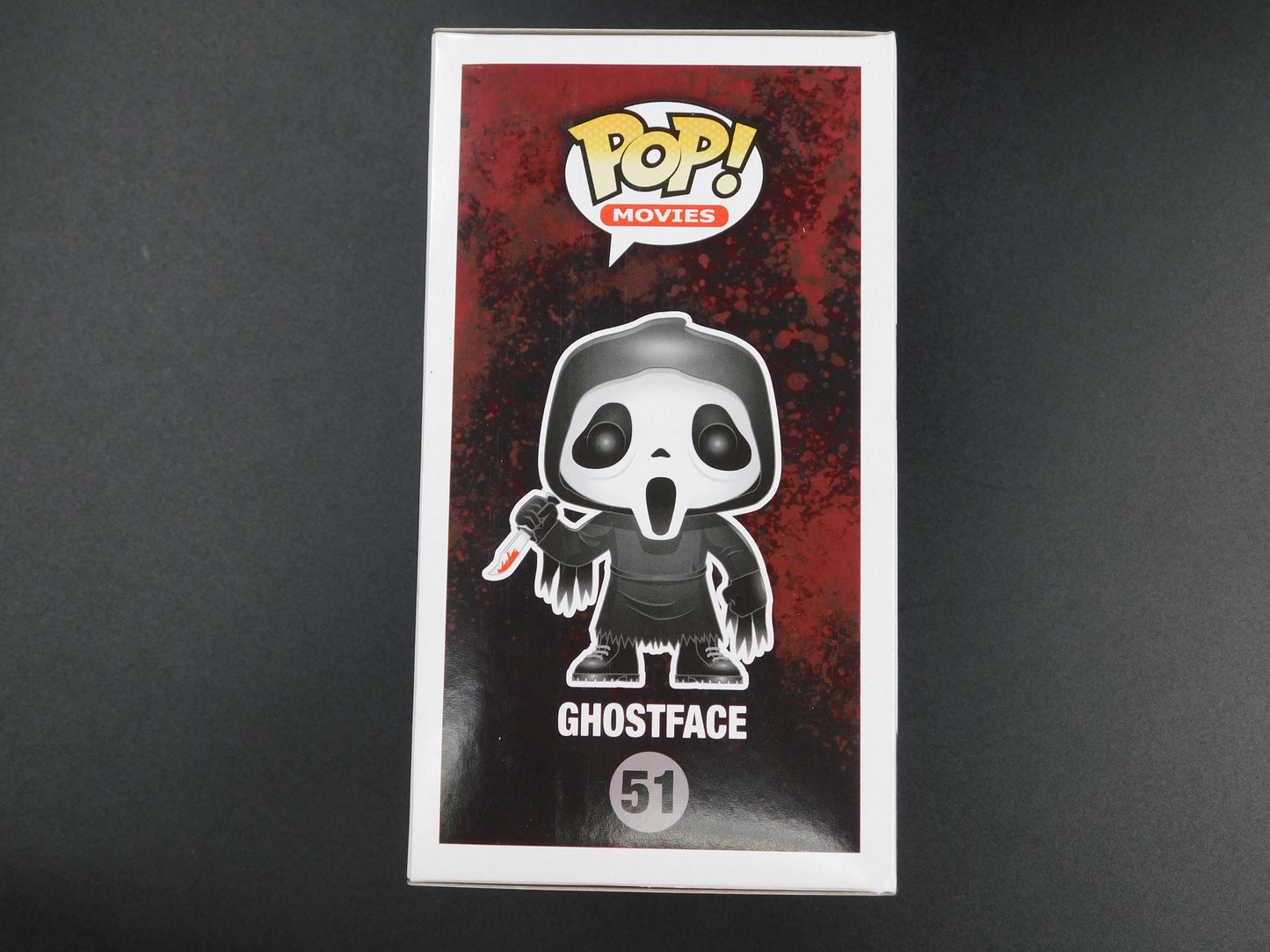 Neve Campbell Signed Autographed Funko Pop 51 Original Ghost Face Scream Vaulted JSA COA