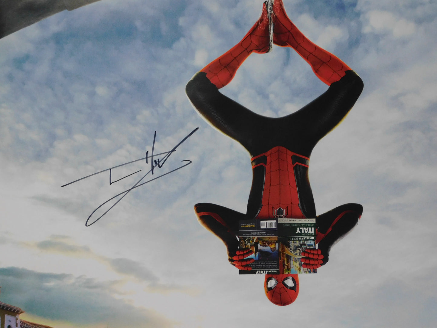 Tom Holland Signed Autographed 27x40 Spider-Man Homecoming Poster Marvel MCU COA A