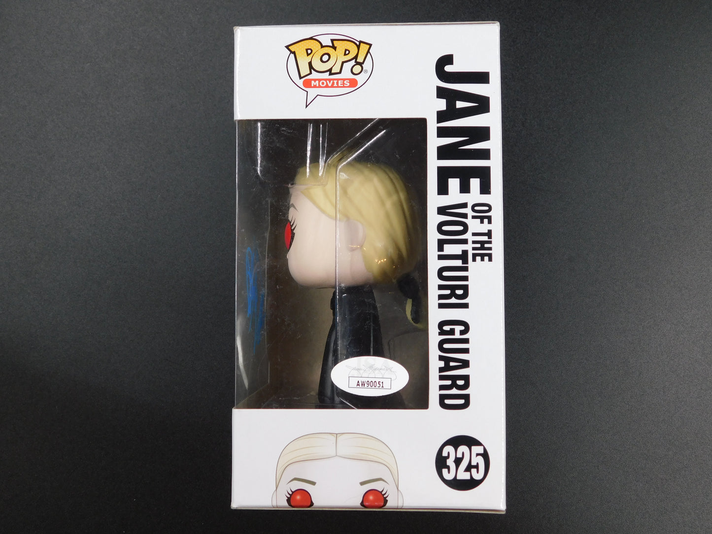 Dakota Fanning Signed Funko Pop 325 Jane of the Volturi Guard Twilight JSA COA