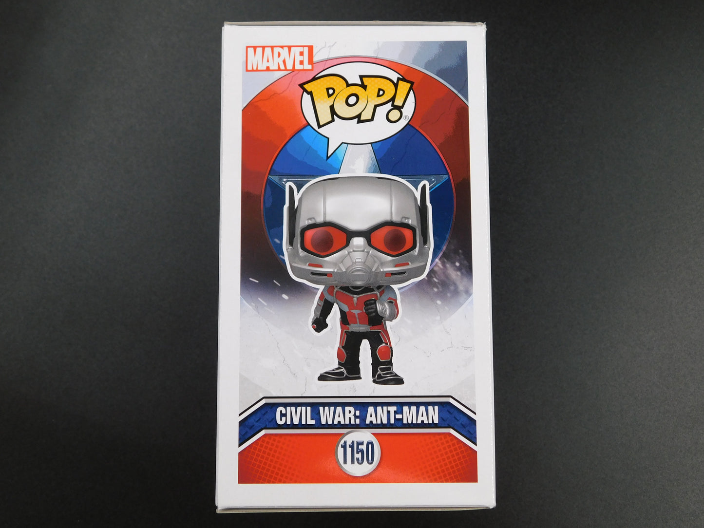 Paul Rudd Signed Autographed Funko Pop 1150 Ant-Man Civil War Marvel ACOA