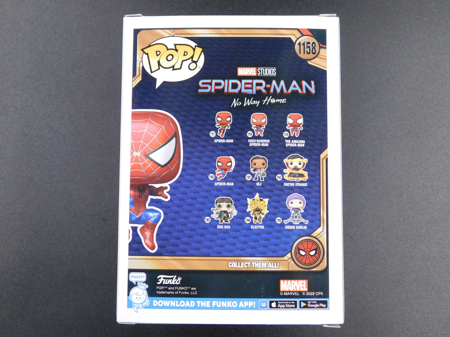 Tobey Maguire Signed Autographed Funko Pop 1158 Spider-Man Marvel Excl. ACOA Red