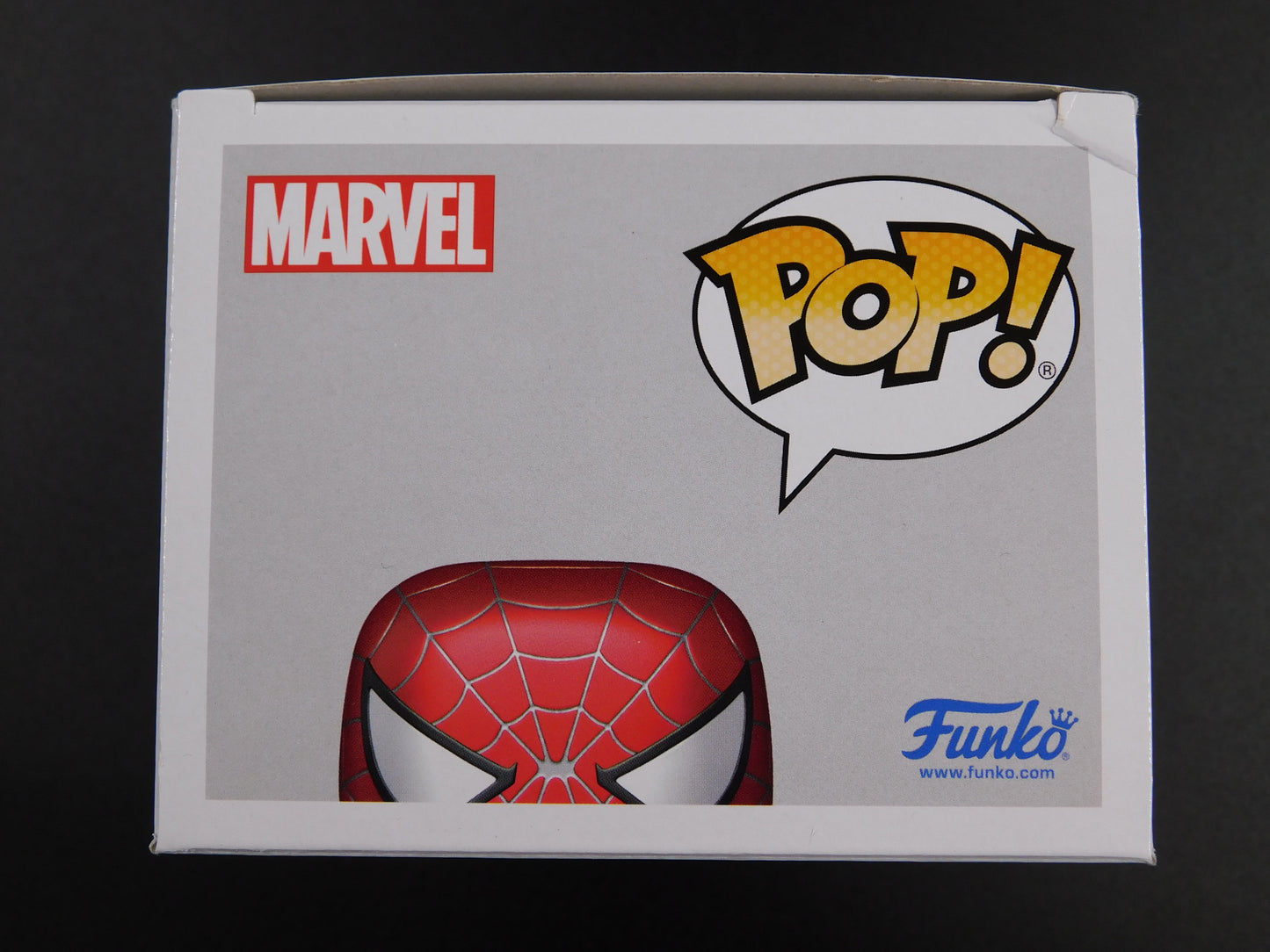 Tobey Maguire Signed Autographed Funko Pop 1158 Spider-Man Marvel Excl. ACOA Red