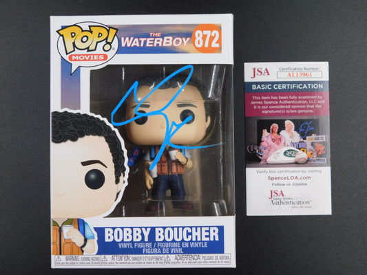 Adam Sandler Signed Autographed Funko Pop 872 Bobby Boucher The Waterboy JSA COA