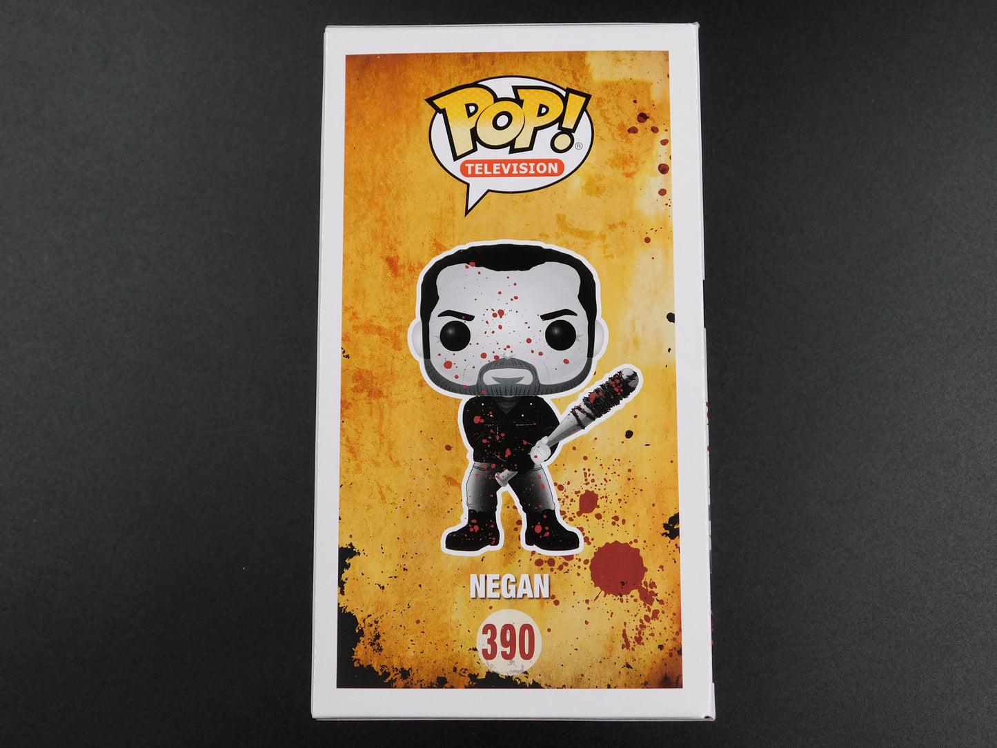 Jeffrey Dean Morgan Signed Autographed Funko Pop 390 Negan The Walking Dead JSA COA