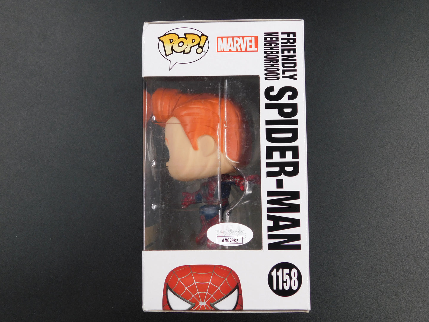 Conan O'Brien Signed Autographed Funko Pop 1158 Spider-Man Late Night JSA COA