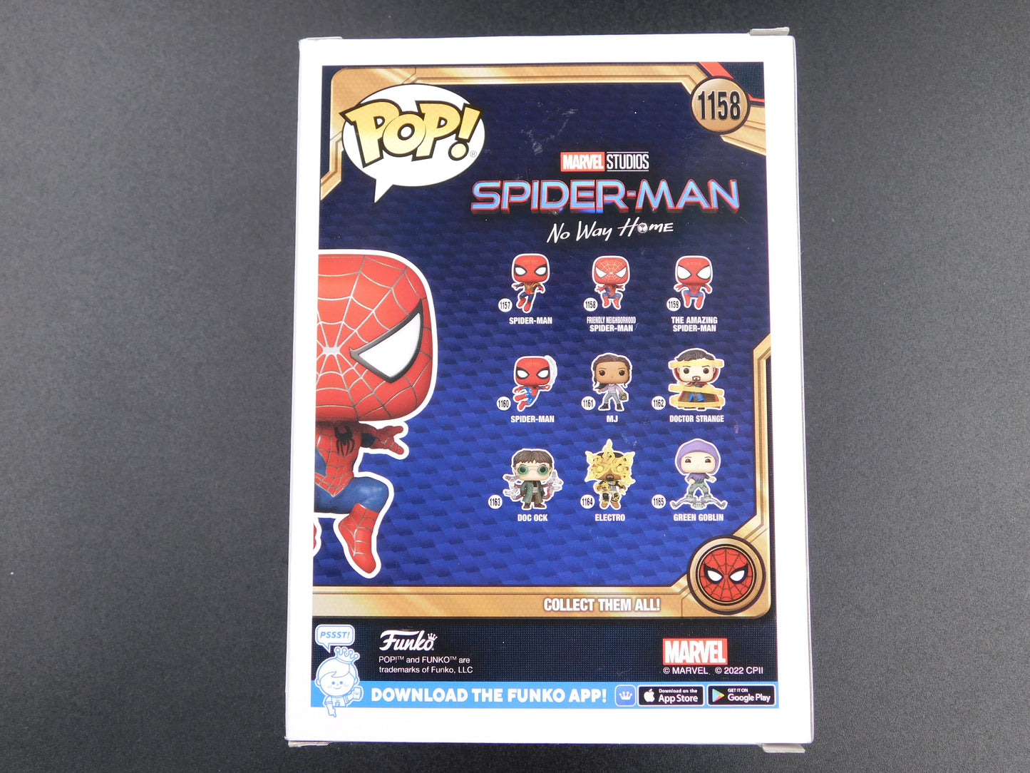 Conan O'Brien Signed Autographed Funko Pop 1158 Spider-Man Late Night JSA COA