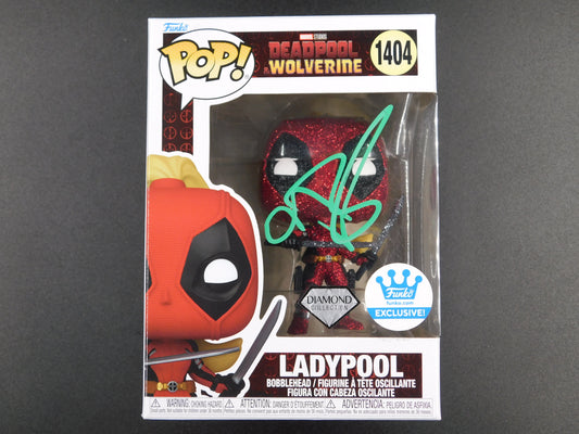 Blake Lively Signed Autographed Funko Pop 1404 Ladypool Deadpool Diamond JSA COA