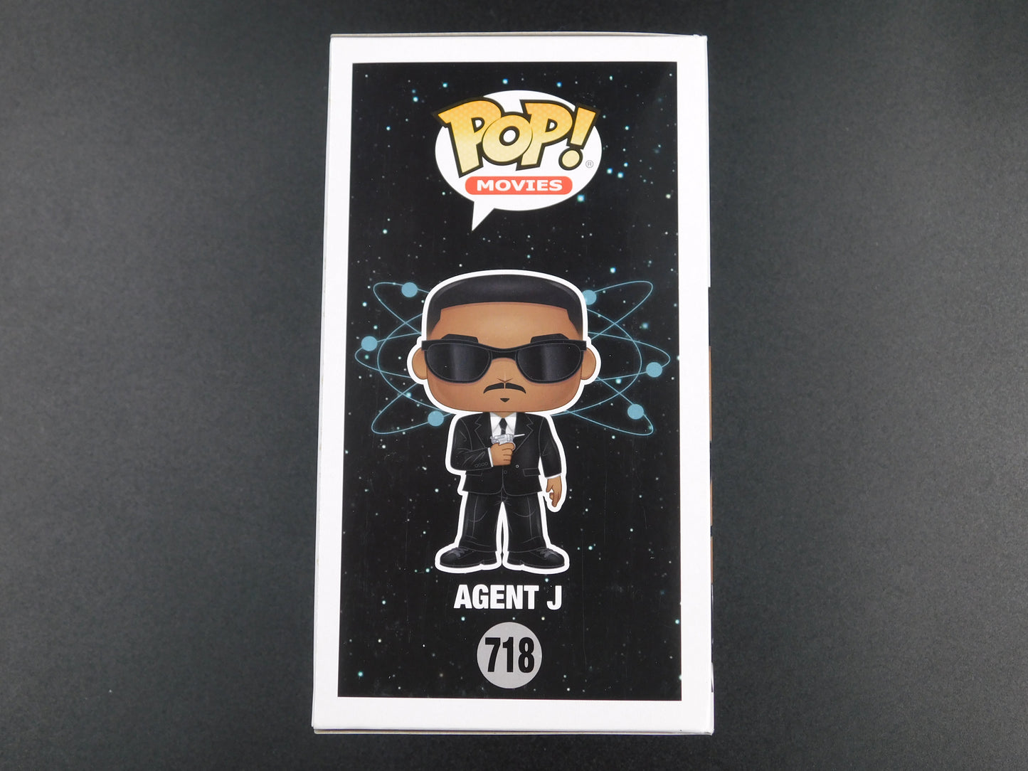 Will Smith Signed Autographed Funko Pop 718 Agent J Men In Black MIB LE JSA COA