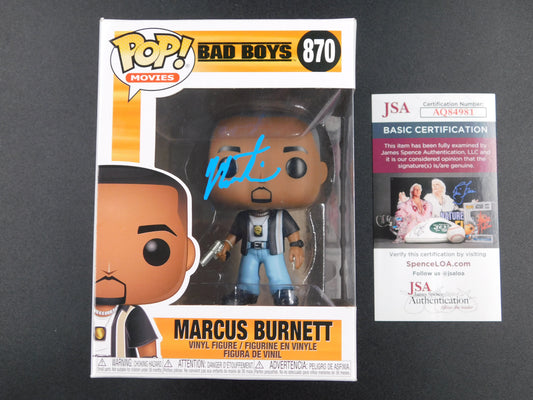 Martin Lawrence Signed Autographed Funko Pop 870 Marcus Burnett Bad Boys JSA COA