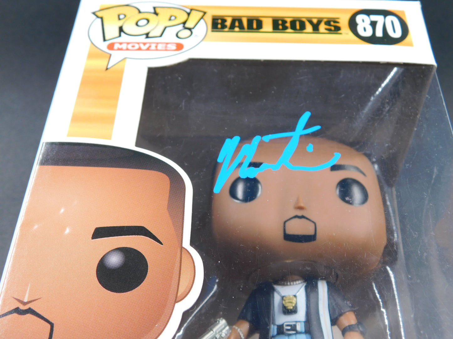 Martin Lawrence Signed Autographed Funko Pop 870 Marcus Burnett Bad Boys JSA COA