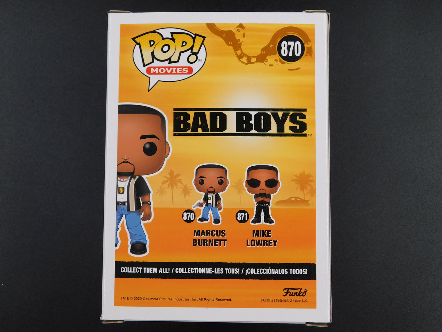 Martin Lawrence Signed Autographed Funko Pop 870 Marcus Burnett Bad Boys JSA COA