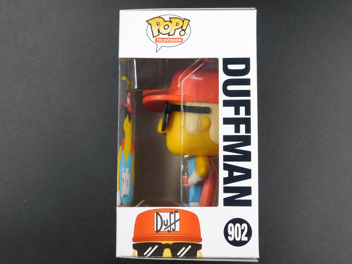 Jeff Brennan Remark Artwork Sketch Signed Funko Pop 902 Duffman The Simpsons