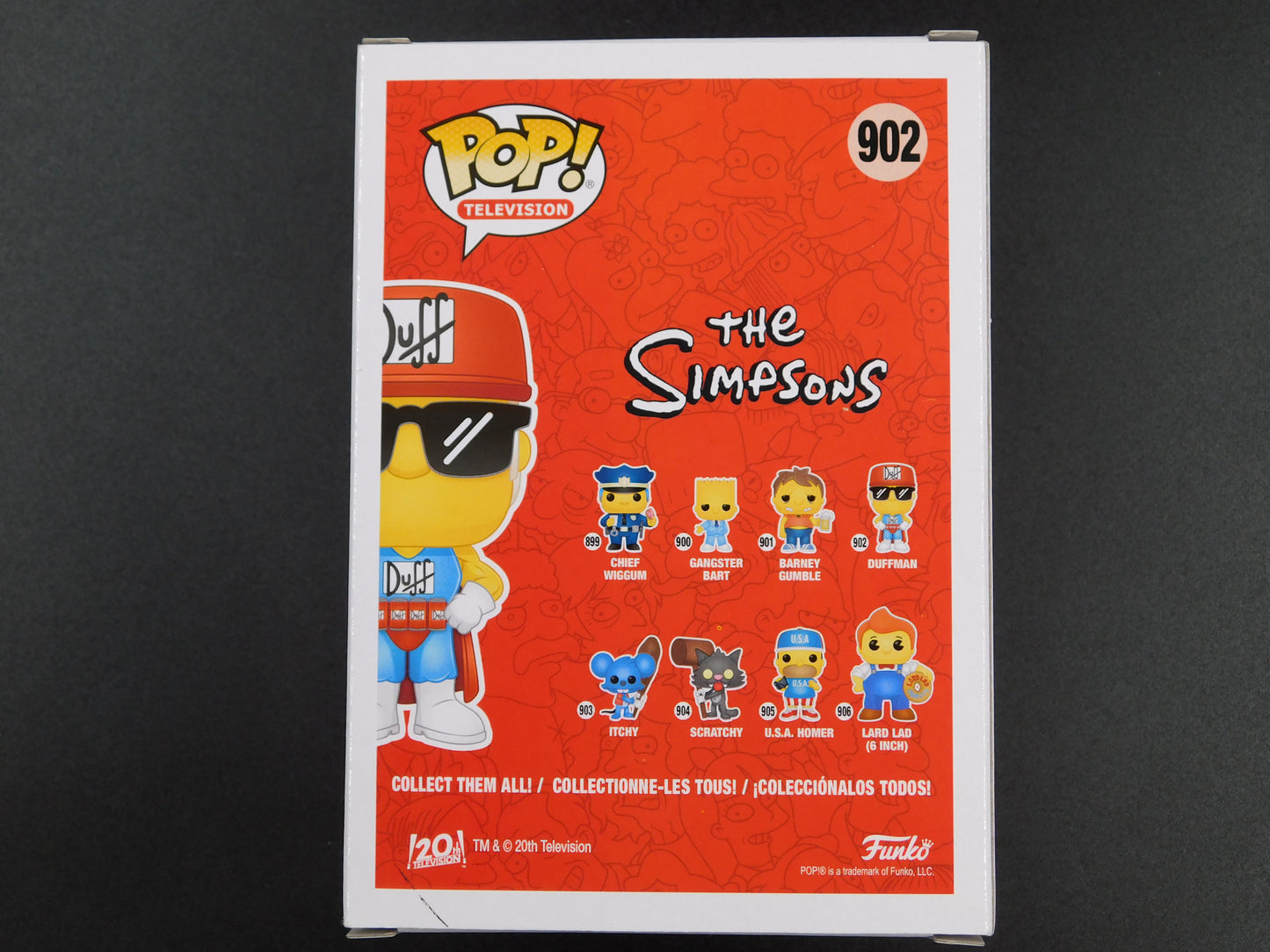 Jeff Brennan Remark Artwork Sketch Signed Funko Pop 902 Duffman The Simpsons