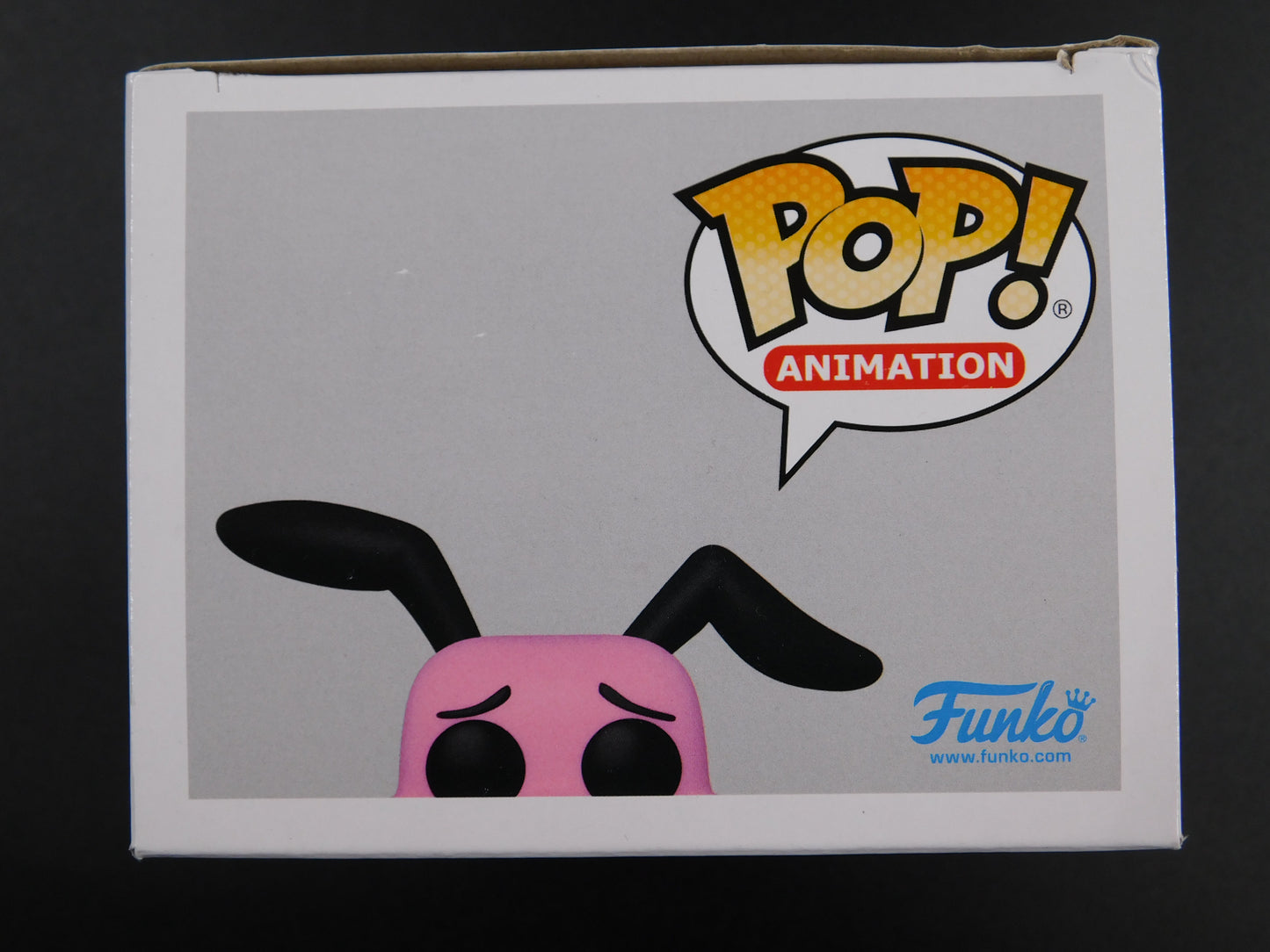 Jeff Brennan Remark Artwork Sketch Signed Funko Pop 1070 Courage The Cowardly Dog