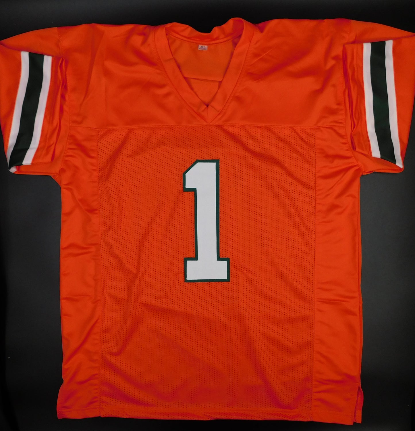 Cameron Cam Ward Signed Autographed Miami Hurricanes Orange Football Jersey Heisman Finalist JSA COA