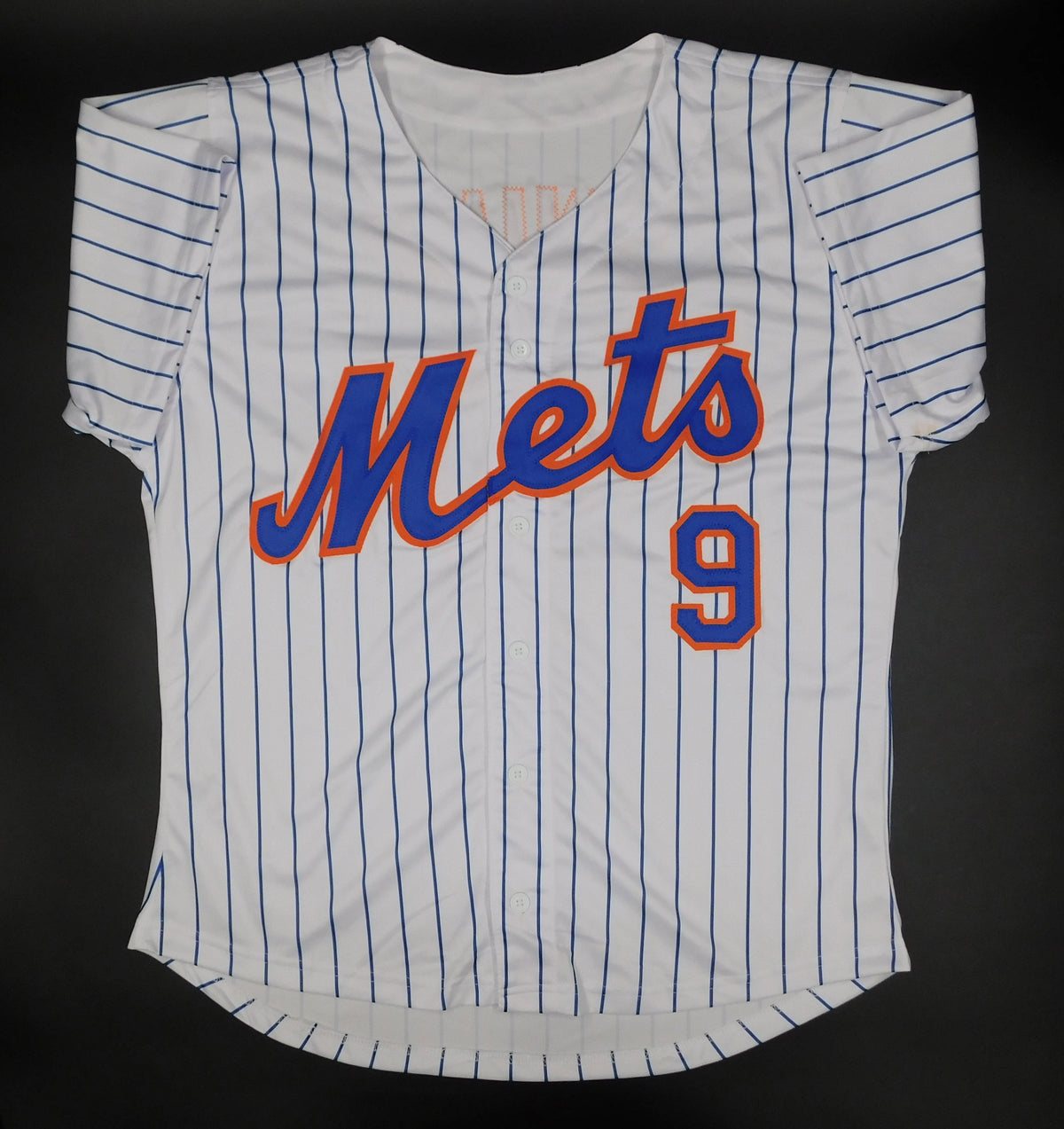 AJ Ewing Signed Autographed New York Mets Pinstripe Baseball Jersey BAS COA
