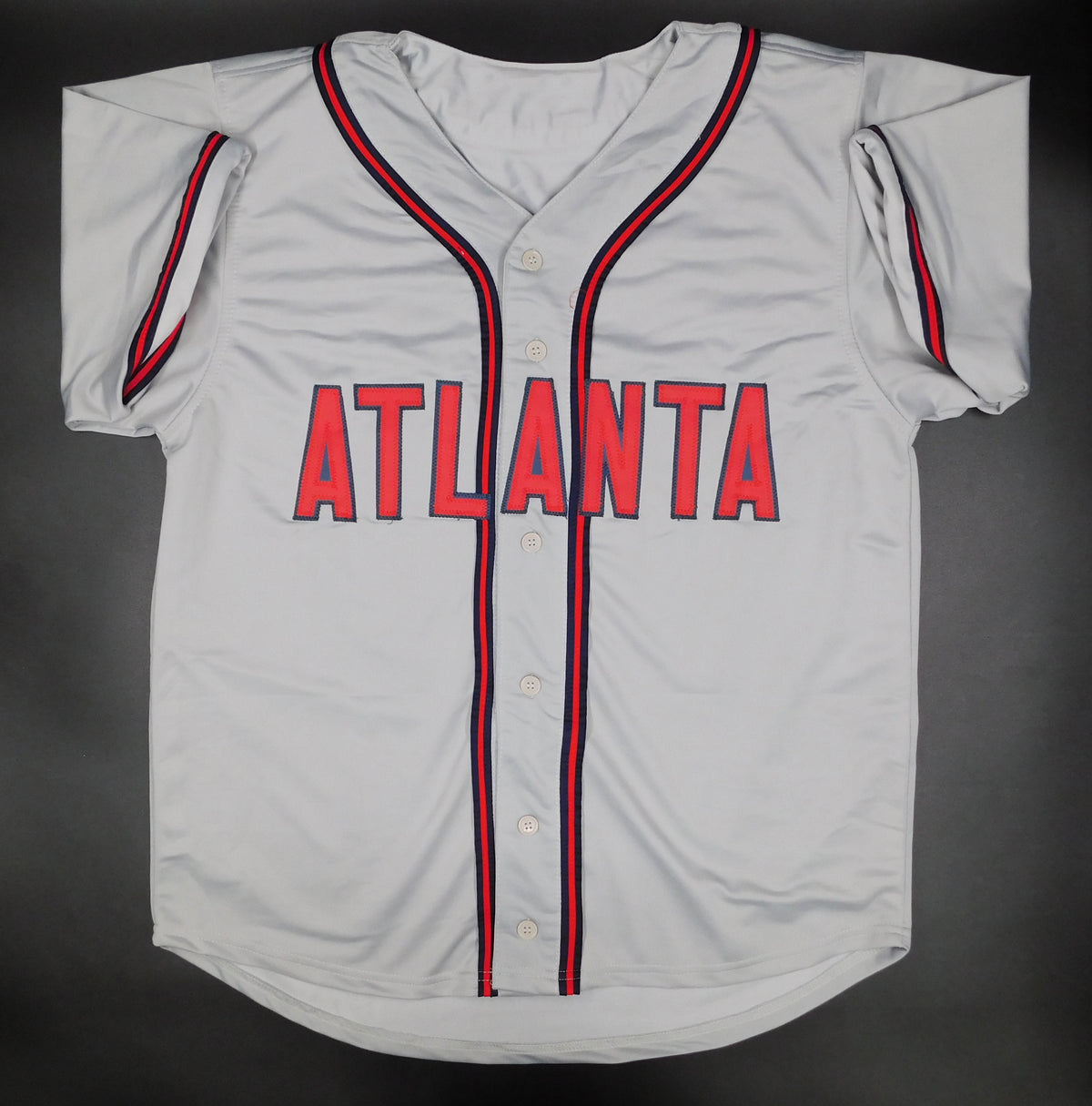 Julio Franco Signed Autographed Atlanta Braves Baseball Jersey JSA COA