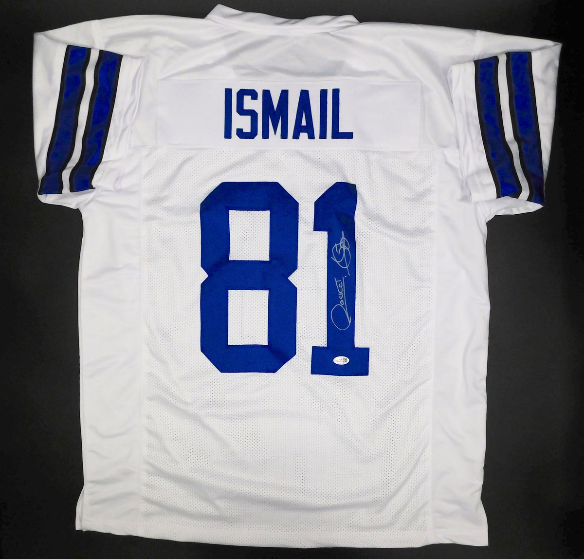 Raghib Rocket Ismail Signed Autographed Dallas Cowboys White Jersey JSA COA