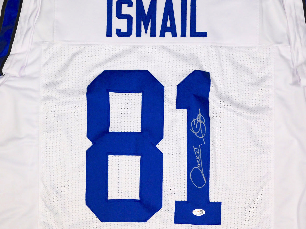 Raghib Rocket Ismail Signed Autographed Dallas Cowboys White Jersey JSA COA