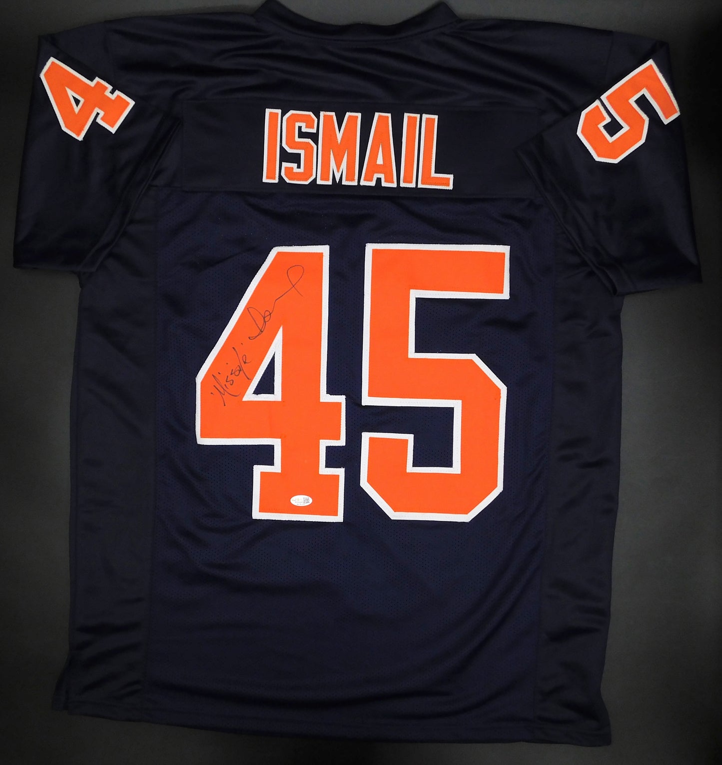 Qadry Missile Ismail Signed Autographed Syracuse Blue Football Jersey JSA COA