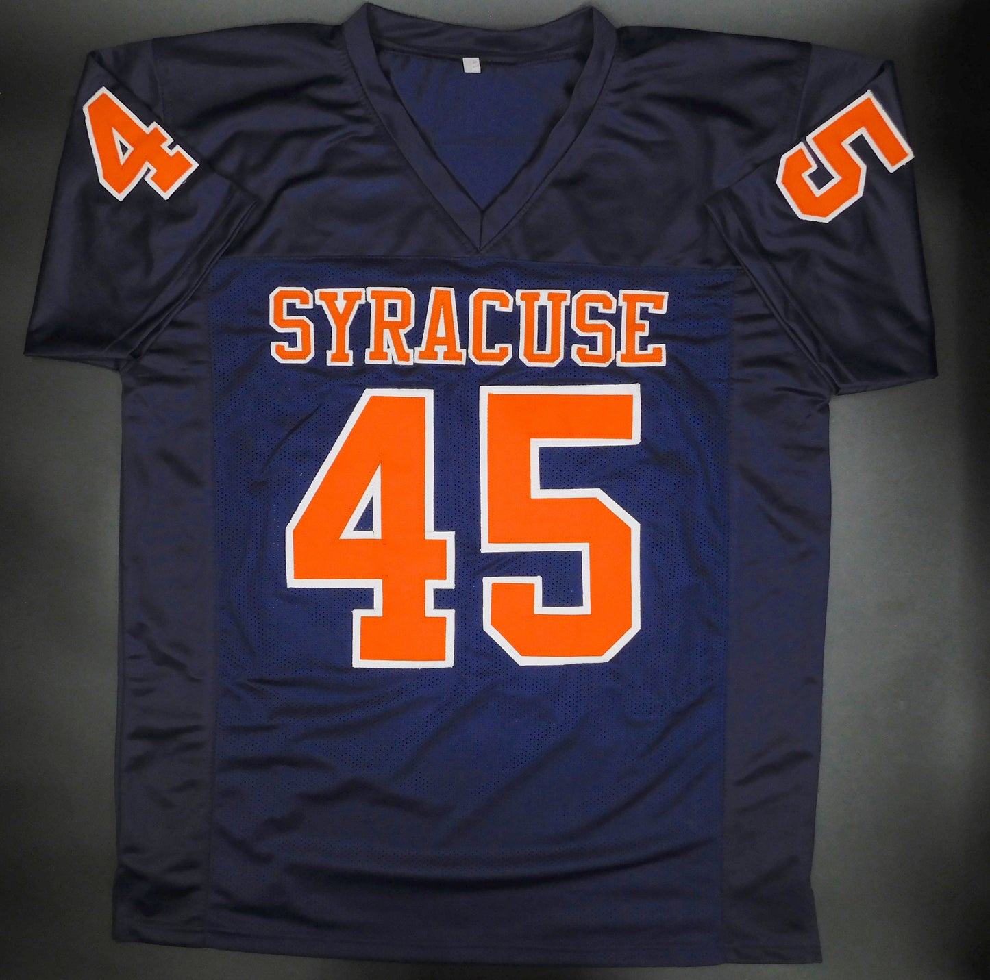 Qadry Missile Ismail Signed Autographed Syracuse Blue Football Jersey JSA COA