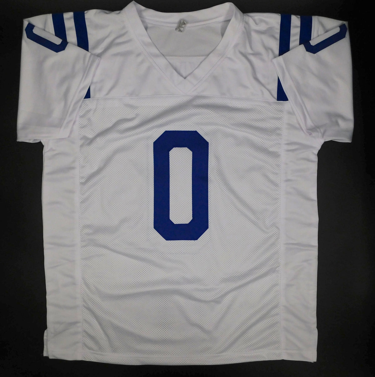 Camryn Cam Bynum Signed Autographed Indianapolis Colts White Football Jersey JSA COA