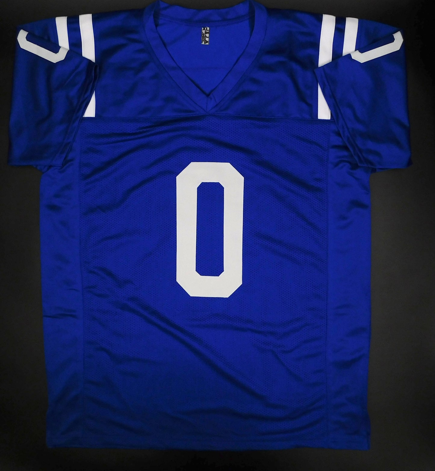 Camryn Cam Bynum Signed Autographed Indianapolis Colts Blue Football Jersey JSA COA