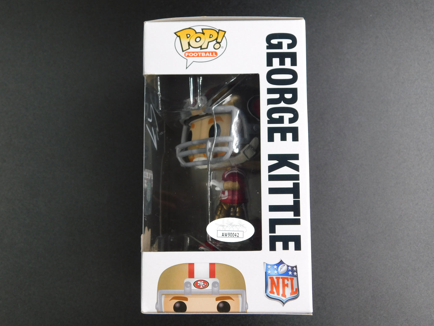 George Kittle Signed Autographed Funko Pop 144 San Francisco 49ers NFL JSA COA