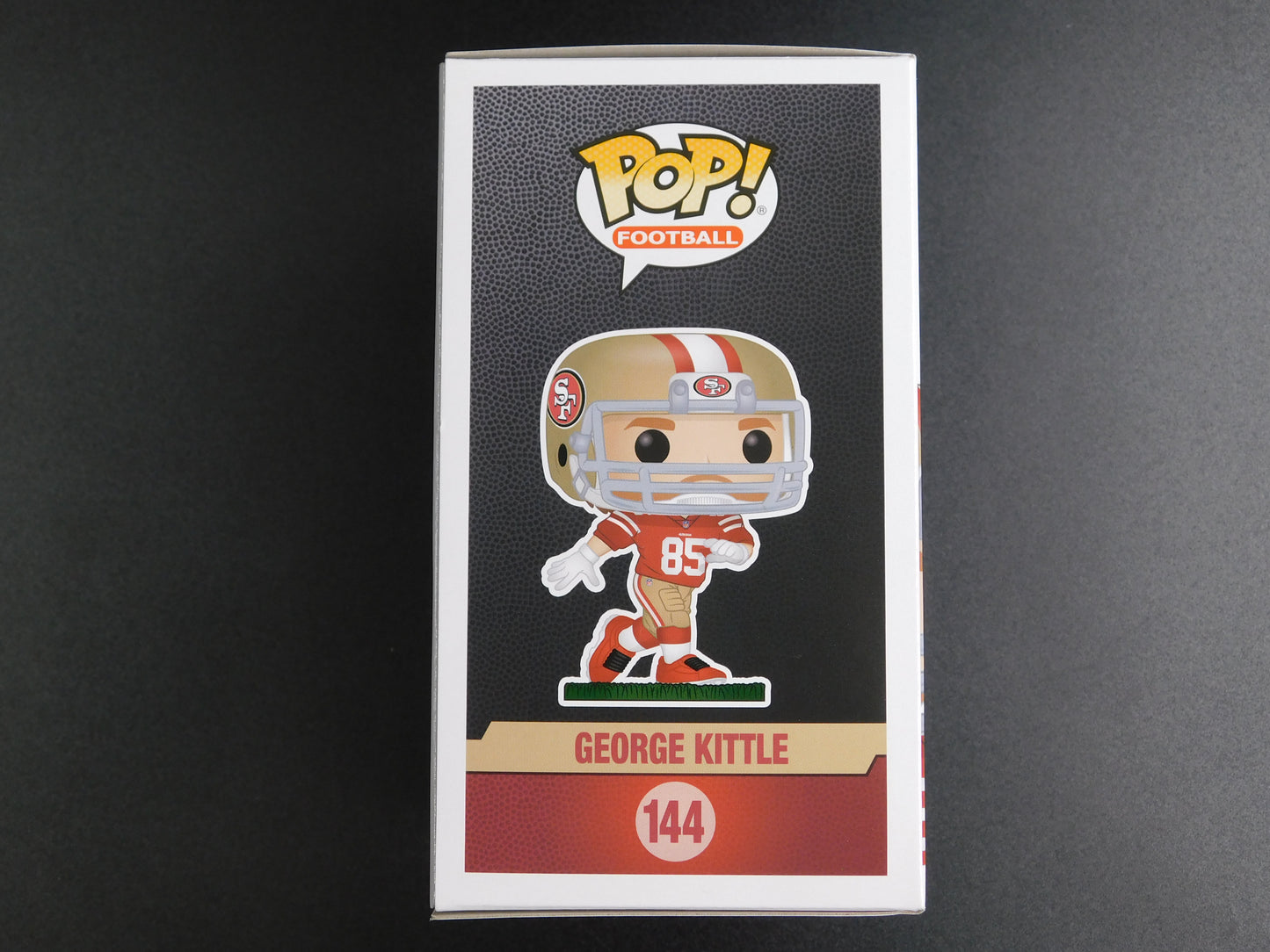 George Kittle Signed Autographed Funko Pop 144 San Francisco 49ers NFL JSA COA