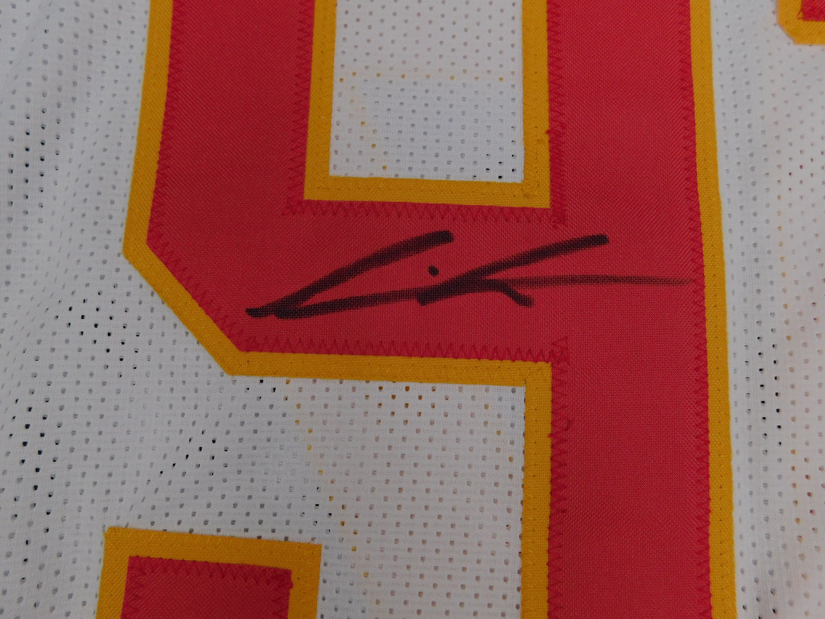 Felix Anudike-Uzomah Signed Autographed White Football Jersey Beckett COA Chiefs