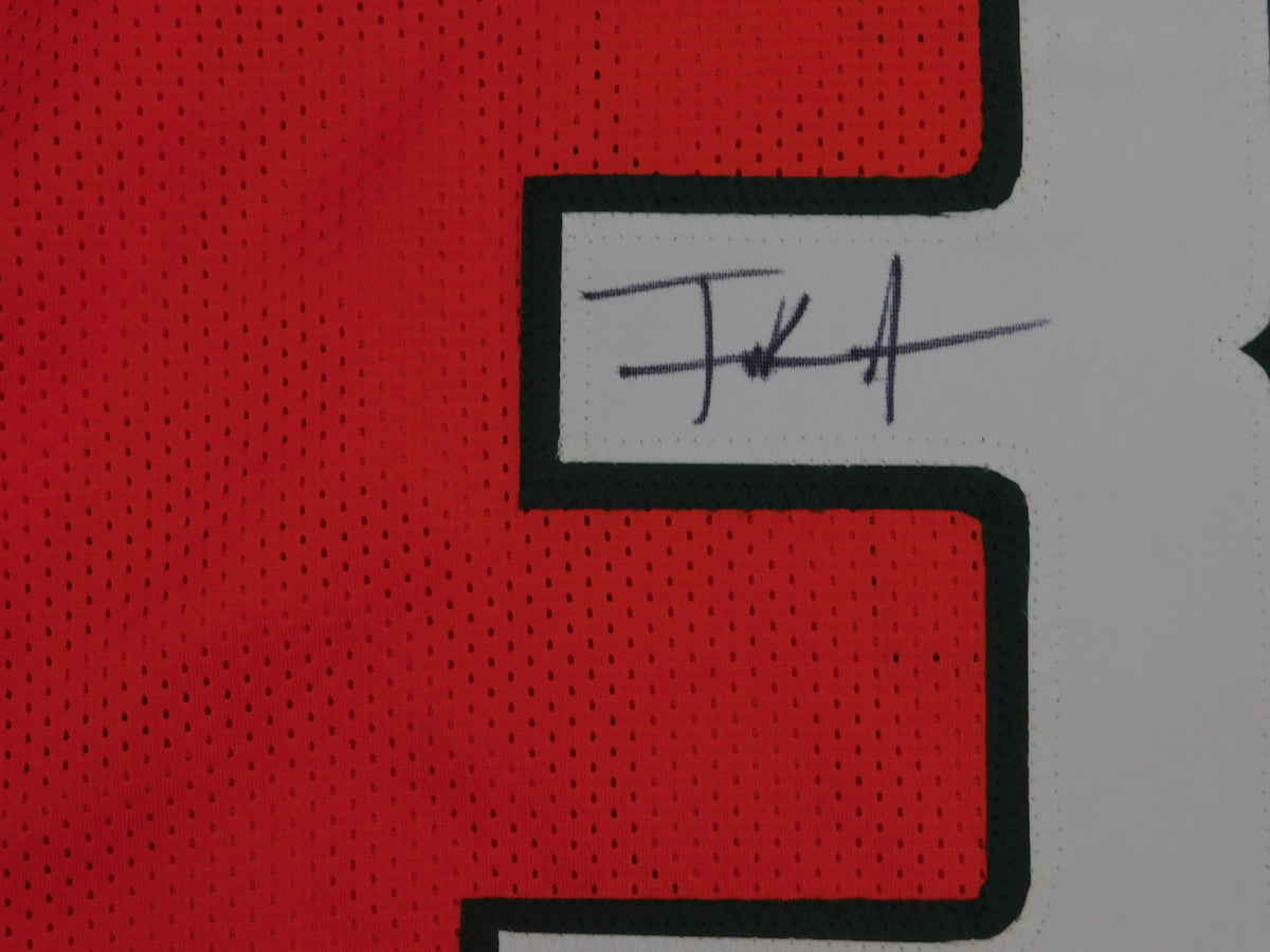 Frank Gore Signed Autographed Orange Football Jersey JSA COA Miami Hurricanes