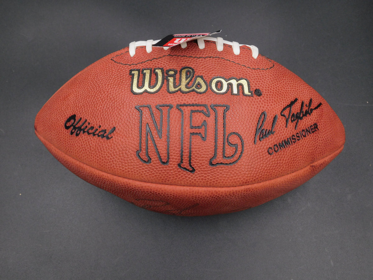 Peyton Manning Signed Autographed Official NFL Football JSA COA Indiana Colts