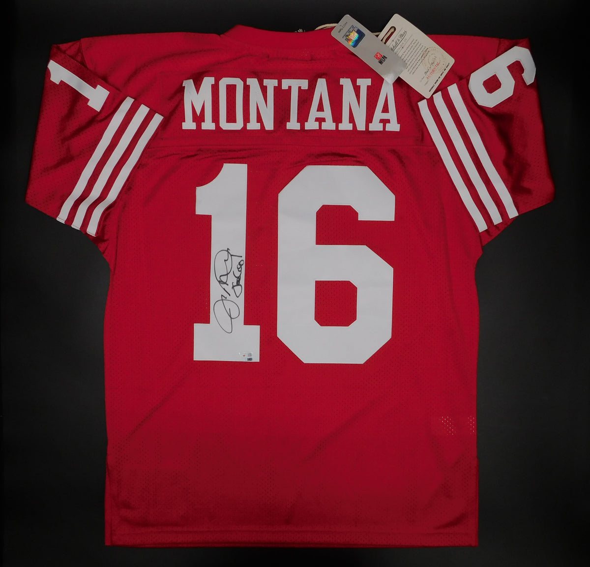Joe Montana Signed Autographed Inscribed Joe Cool San Francisco 49ers Authentic M&N Jersey Fanatics COA