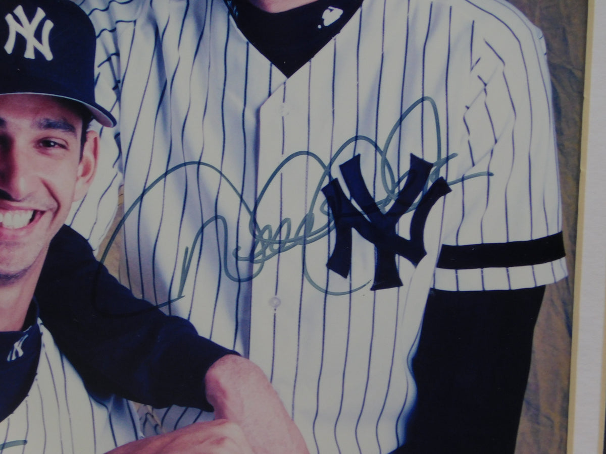 Derek Jeter/Jorge Posada Signed Framed 8x10 Photo New York Yankees Steiner COA