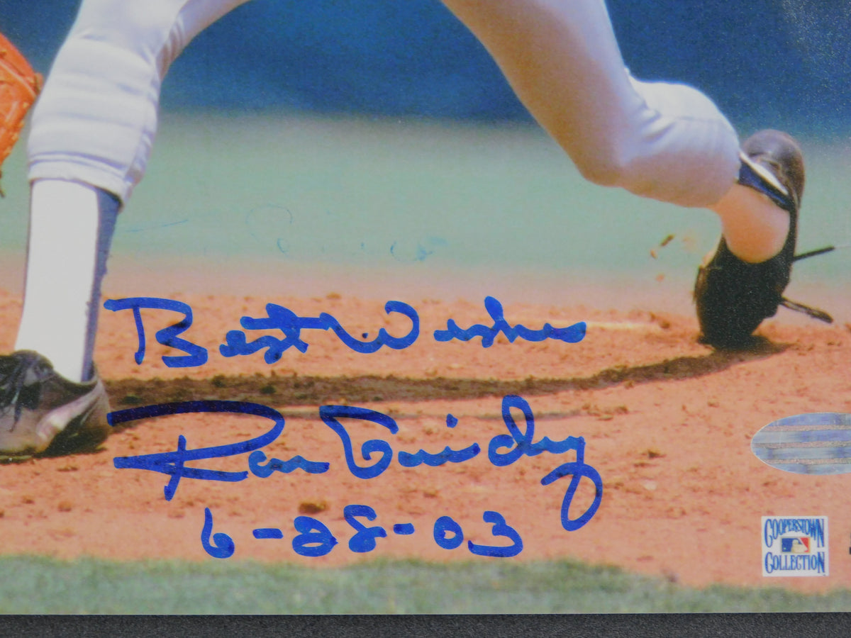 Ron Guidry Signed Autographed 8x10 Photo New York Yankees Steiner COA
