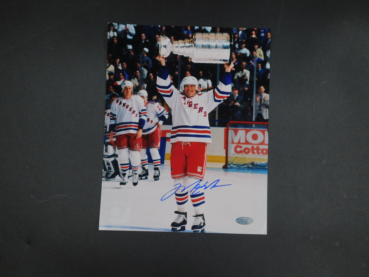 Mark Messier Signed Autographed 8x10 Photo Steiner COA New York Rangers