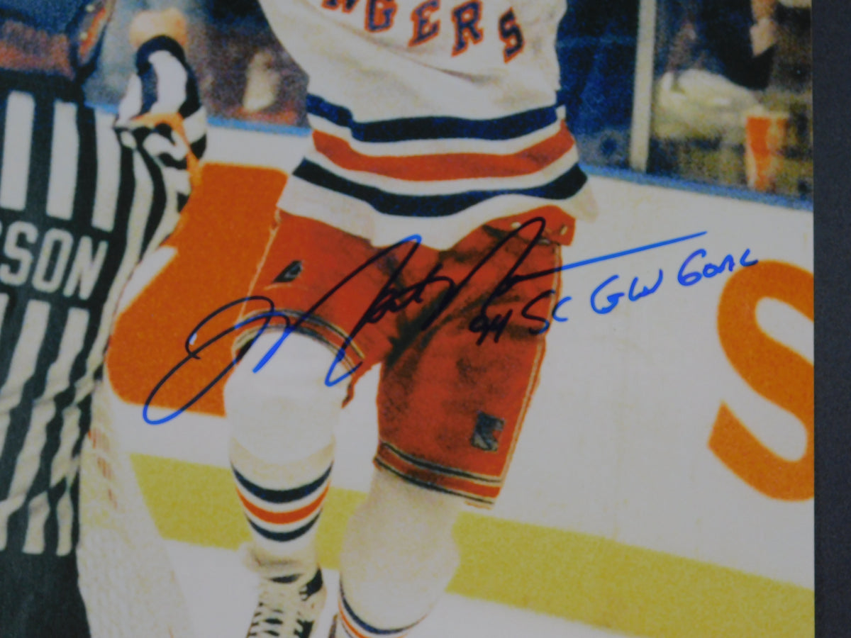 Mark Messier Signed Inscribed 8x10 Photo Steiner COA New York Rangers