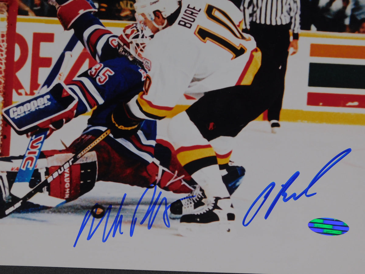 Pavel Bure/Mike Richter Signed Autographed 8x10 Photo Steiner COA