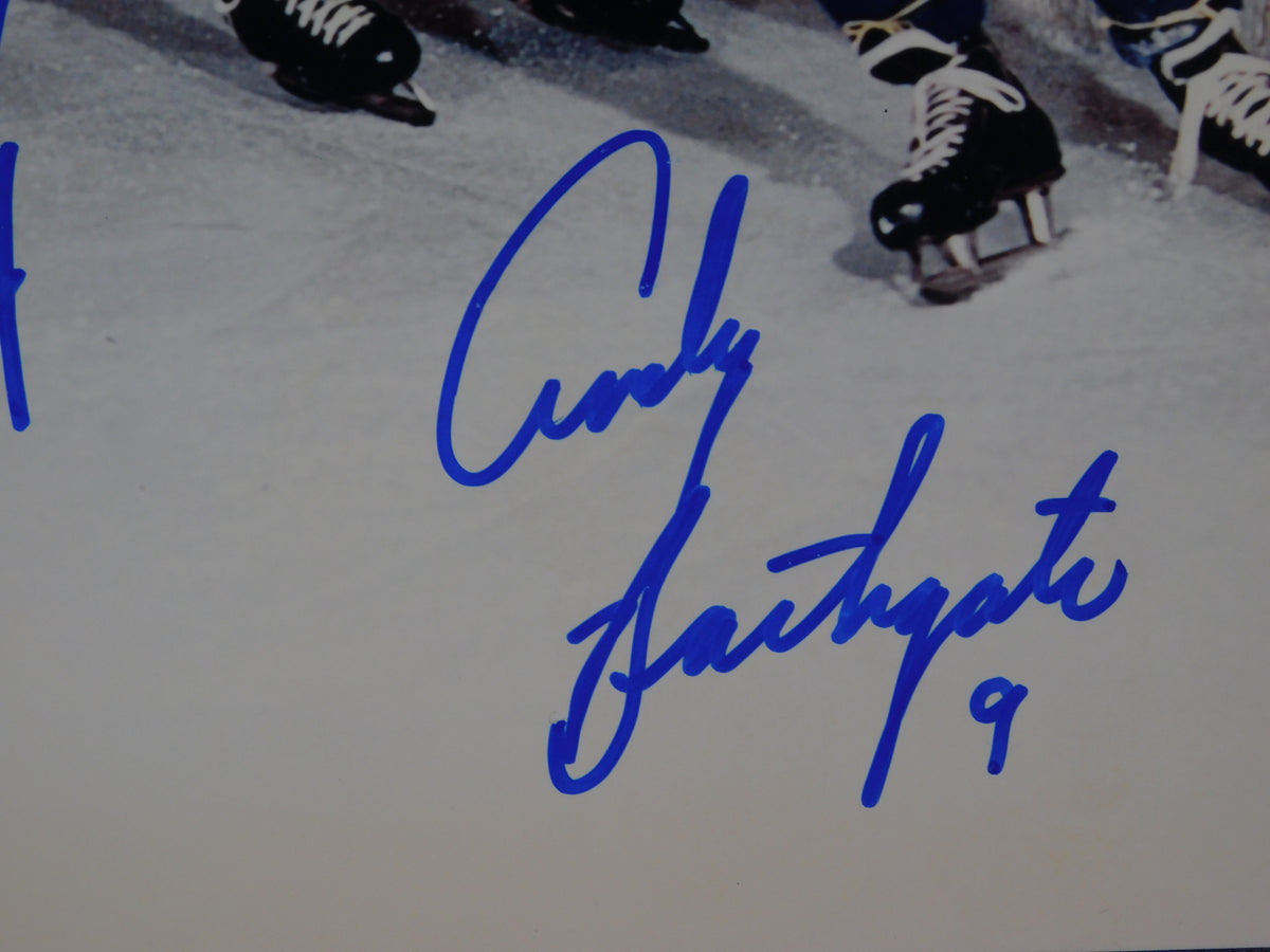 Rod Gilbert/Andy Bathgate Signed Autographed 8x10 Photo JSA COA