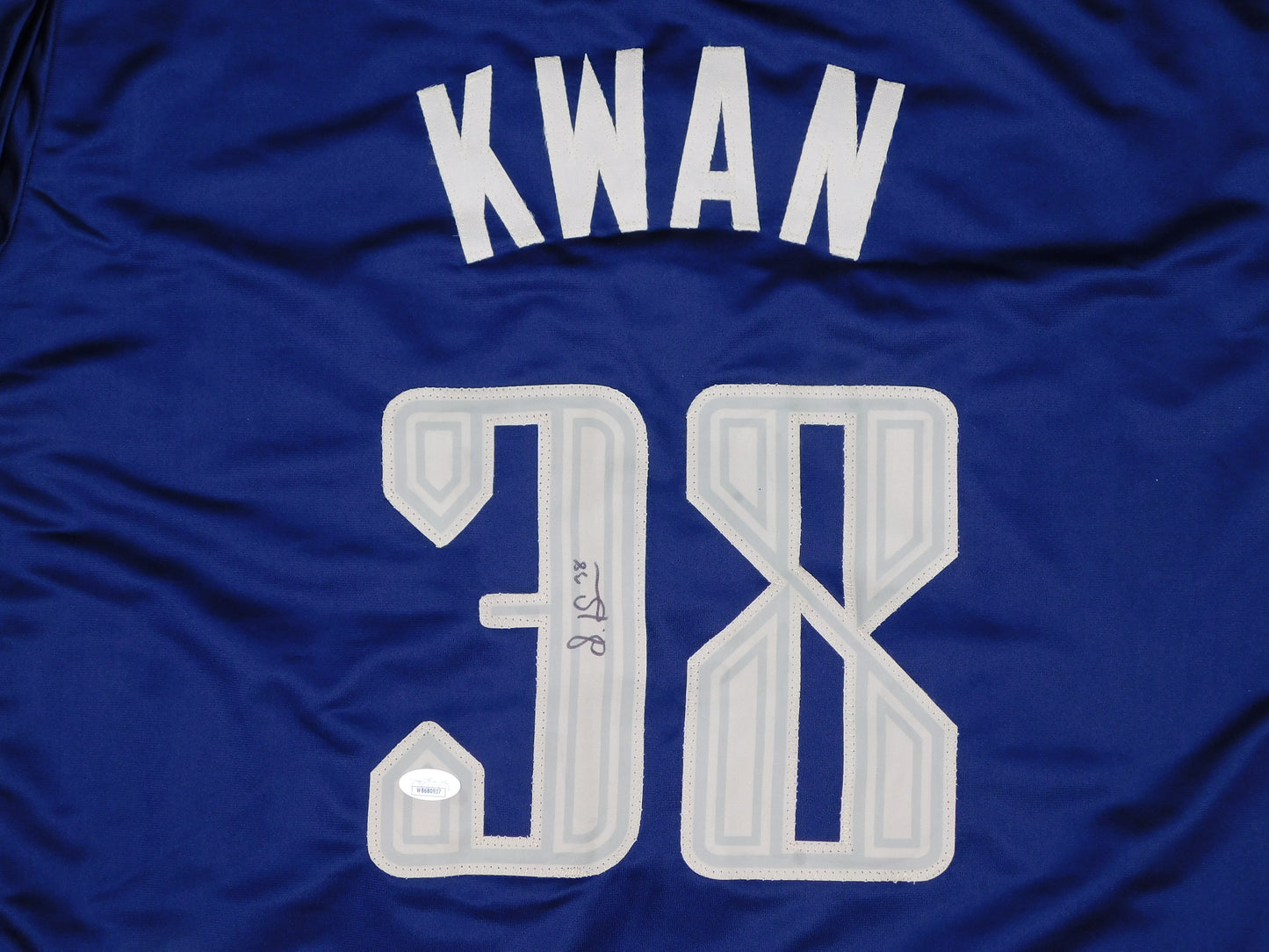 Steven Kwan Signed Autographed Cleveland Guardians City Connect Baseball Jersey JSA COA