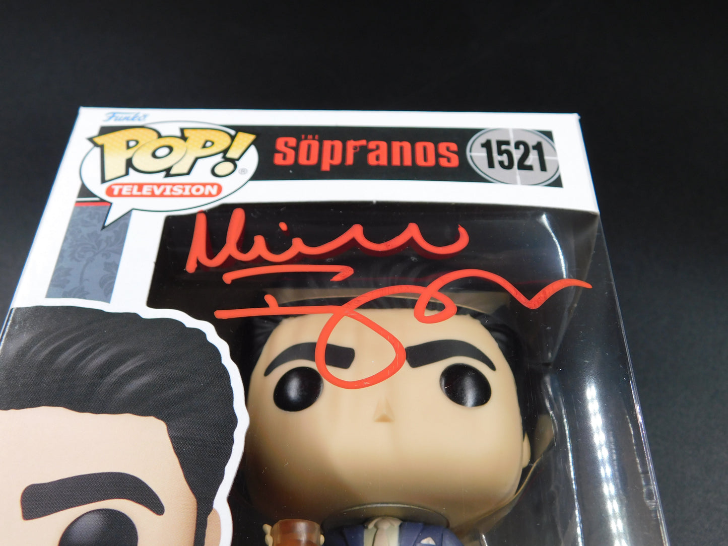 Michael Imperioli Signed Autographed Funko Pop 1521 Christopher Moltisanti The Sopranos BAS COA