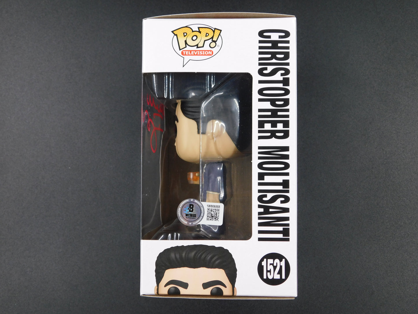 Michael Imperioli Signed Autographed Funko Pop 1521 Christopher Moltisanti The Sopranos BAS COA