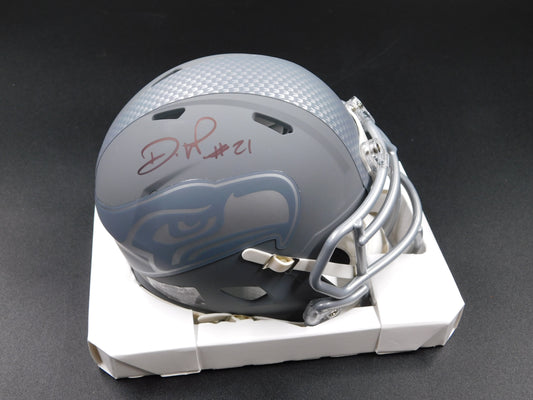 Devon Witherspoon Signed Autographed Seattle Seahawks Slate Speed Mini Helmet BAS COA